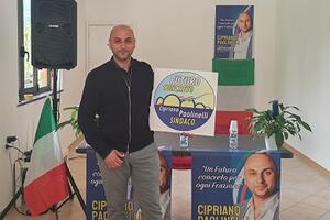 Cipriano Paolinelli presenta simbolo e nome lista: sarà “Futuro Concreto”