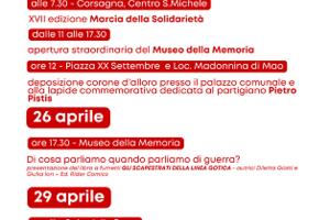 &quot;W il 25 Aprile&quot; a Borgo a Mozzano: una settimana di eventi per festeggiare la Liberazione