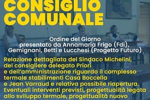 A Bagni di Lucca consiglio comunale straordinario chiesto dall&#039;opposizione