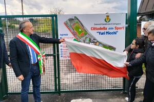 Aperta la Cittadella dello Sport “Yuri Micchi”: lo stadio comunale intitolato a Carlo Panelli