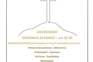 La Sequela Christi a San Romano di Borgo a Mozzano: domenica 24 marzo alle ore 20.30 un intenso momento pasquale