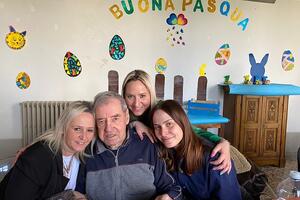 A Pasqua anziani e parenti si rincontrano: la casa di riposo Sereni Orizzonti diventa ristorante per un giorno