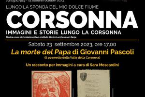 Barga: sabato alla Fondazione Ricci la conferenza &quot;La morte del Papa&quot; di Giovanni Pascoli