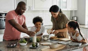 Colazione in famiglia
