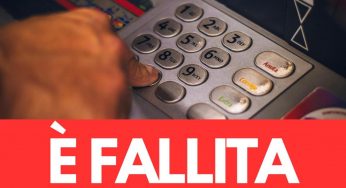 Comunichiamo all’utenza il fallimento | Ultim’ora dalla banca più usata dagli italiani: bancomat presi d’irruzione