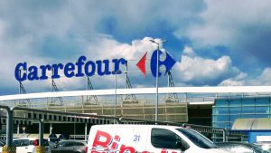 Caos al Carrefour