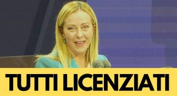Tutti licenziati se fate questo lavoro | Giorgia Meloni totalmente impazzita: CROCIFISSI i lavoratori italiani