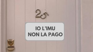 Il pagamento dell'IMU