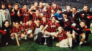 Vecchia foto di Coppa Italia della Lucchese