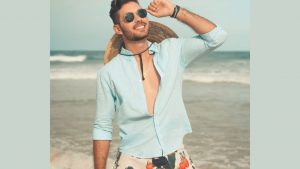 Uomo in vacanza