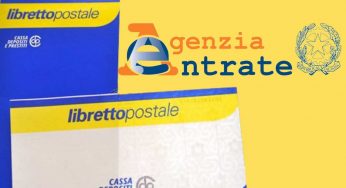 Agenzia delle Entrate: nuovo avviso di pagamento killer | 345€ se hai il Libretto Postale