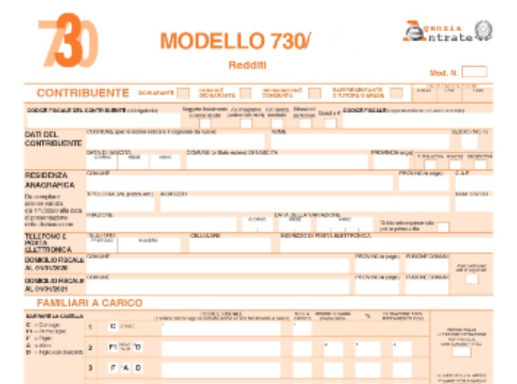 Come riportare i nuovi quadri nel modello 730
