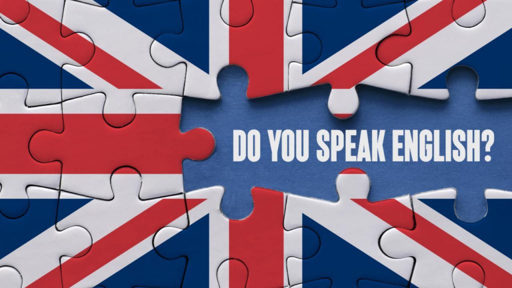 Immagine pubblicitaria di un corso di inglese