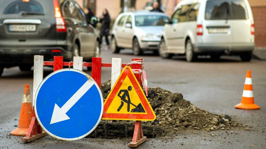 Lavori per strada