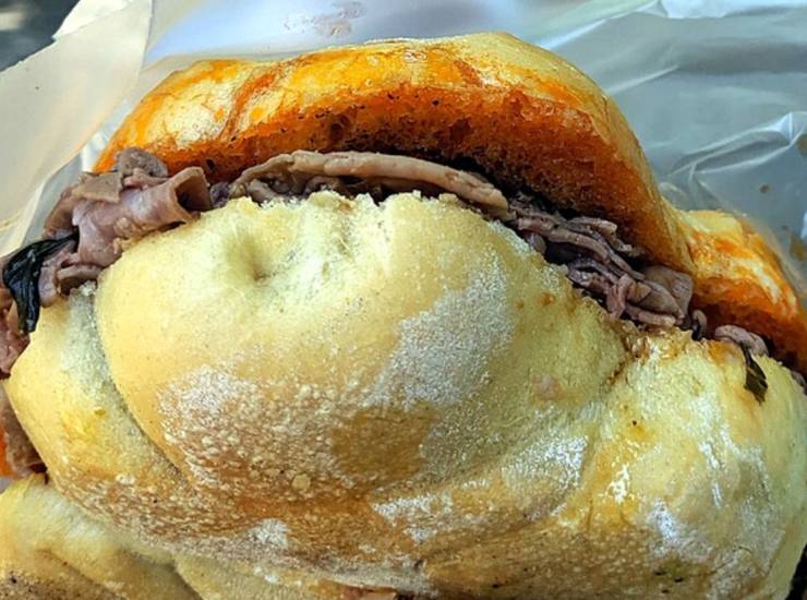 Panino con il lampredotto