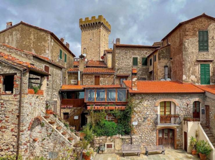 Un borgo bellissimo in Toscana