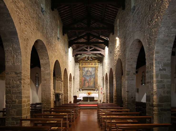 borgo etrusco in Toscana