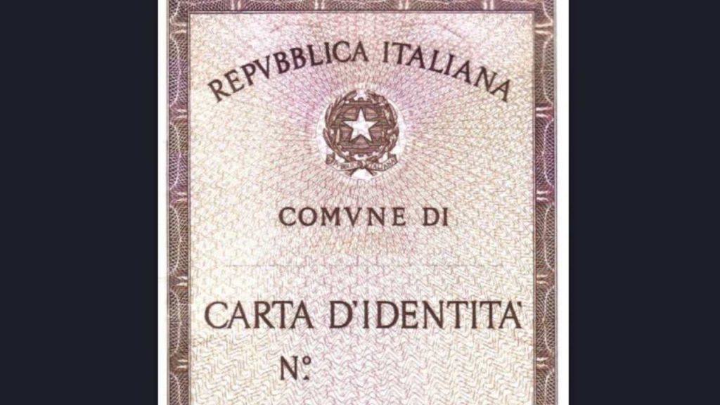 Addio alla carta d'identità
