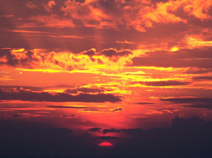 Tramonto in Toscana