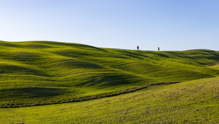 Val d'Orcia: panorama