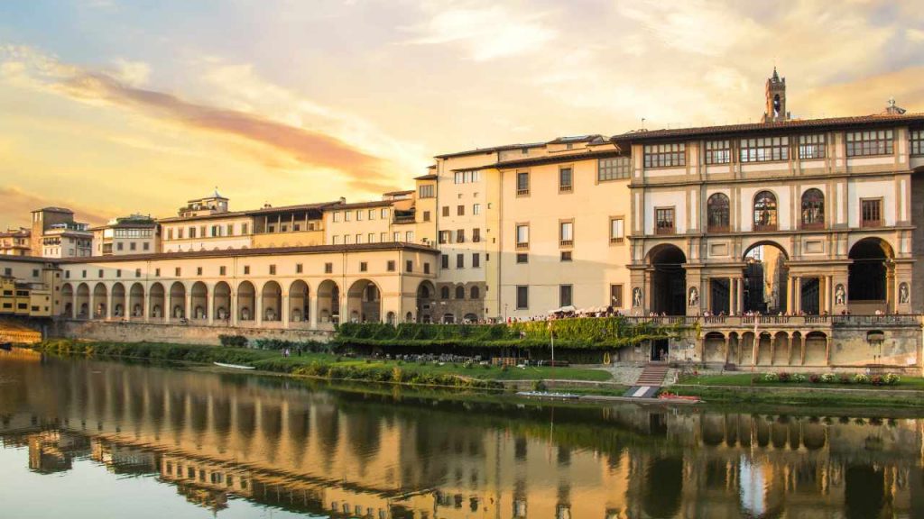 Uffizi e Corridoio Vasariano: panorama