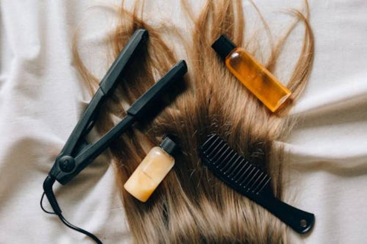 Piastra per capelli