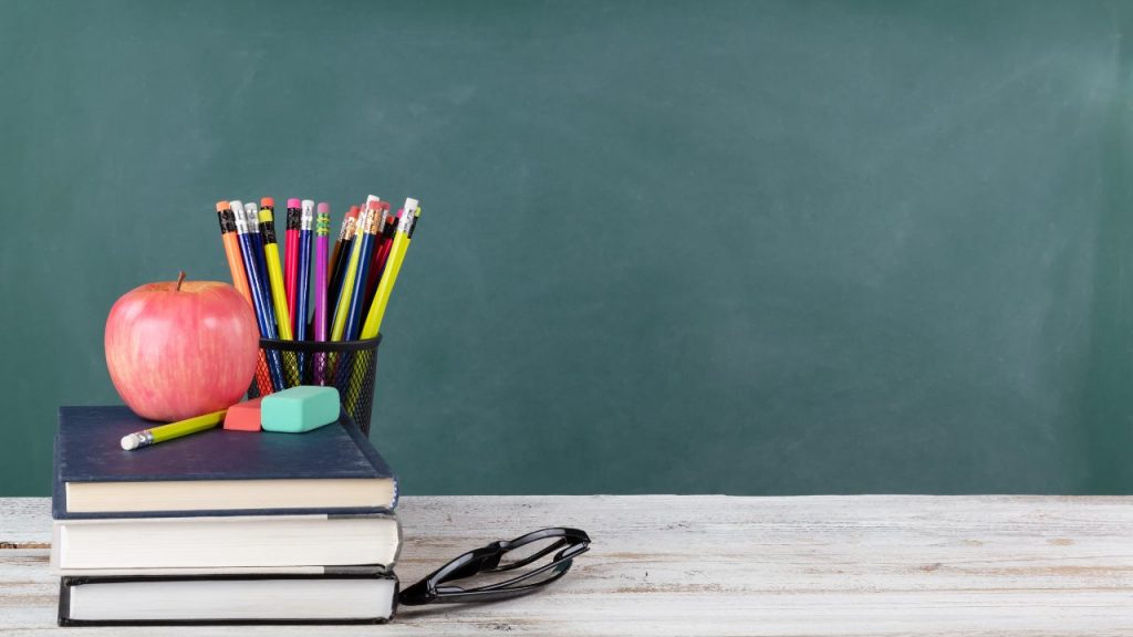 Pronti per iniziare le lezioni a scuola